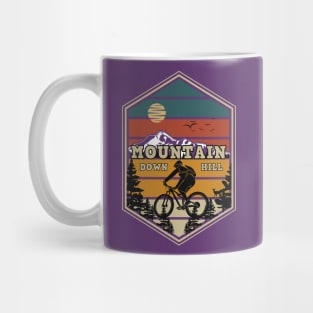 Mountain down hill Mug